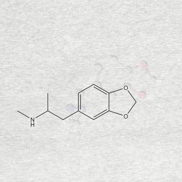 Ecstasy Molecule by ChemECool